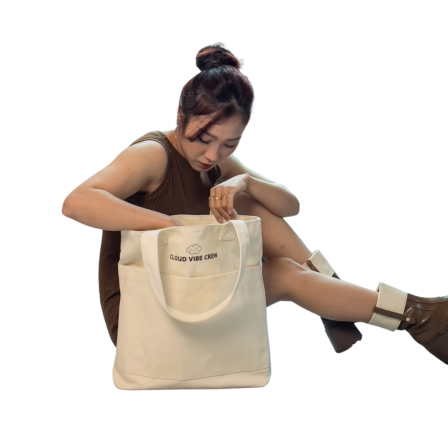 Everyday Tote (Beige)